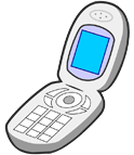 Illustration eines Handys