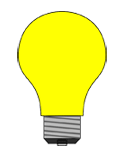 Illustration einer Glühbirne