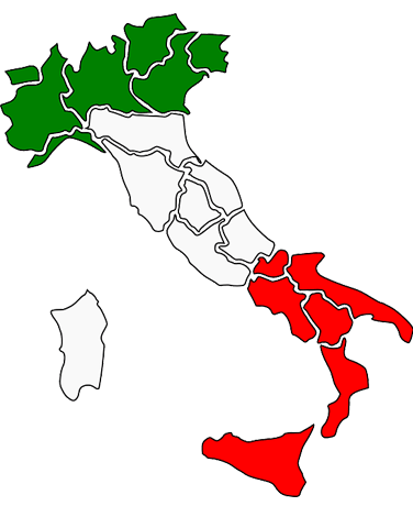 Illustration von Italien