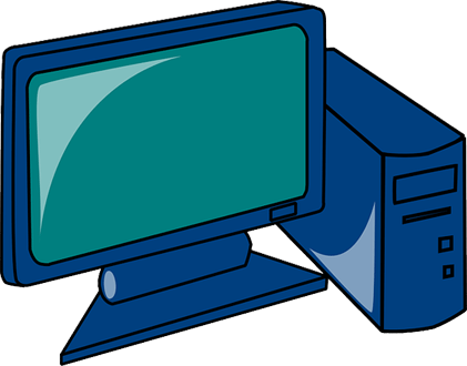 Illustration eines Computerss