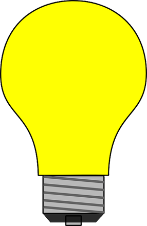 Illustration einer Glühbirne