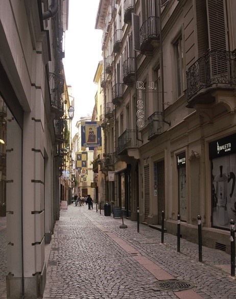 Via dei Mercanti in Turin