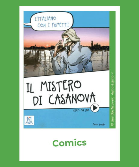 Teaser-Bild für italienische Lerncomics
