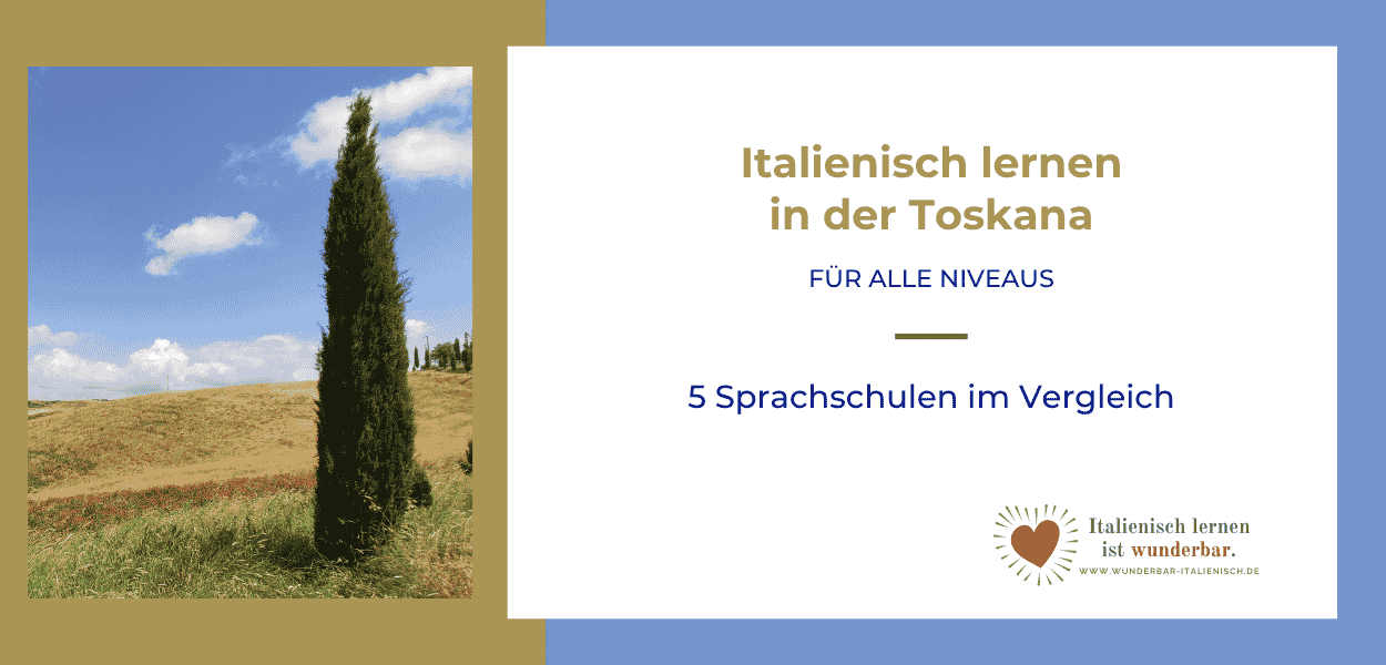 Toskana-Landschaftsbild